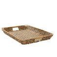 Homes and Gardens Jute Flower Design Placemat Woven for Dining Table Décor